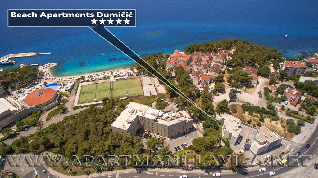 Beach Apartments Dumicic Подстрана Екстер'єр фото