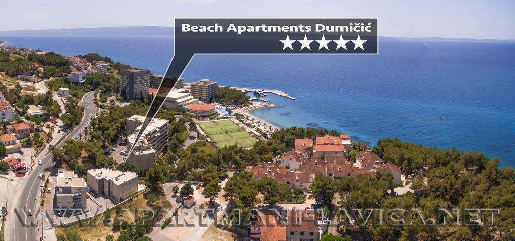 Beach Apartments Dumicic Подстрана Екстер'єр фото
